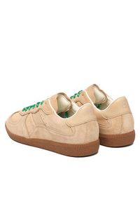 Nokwol Sneakersy August Beżowy. Kolor: beżowy. Materiał: skóra, zamsz #5