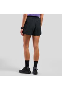 Spodenki damskie Odlo ESSENTIAL 365 4 INCH Short. Kolor: czarny. Sport: bieganie