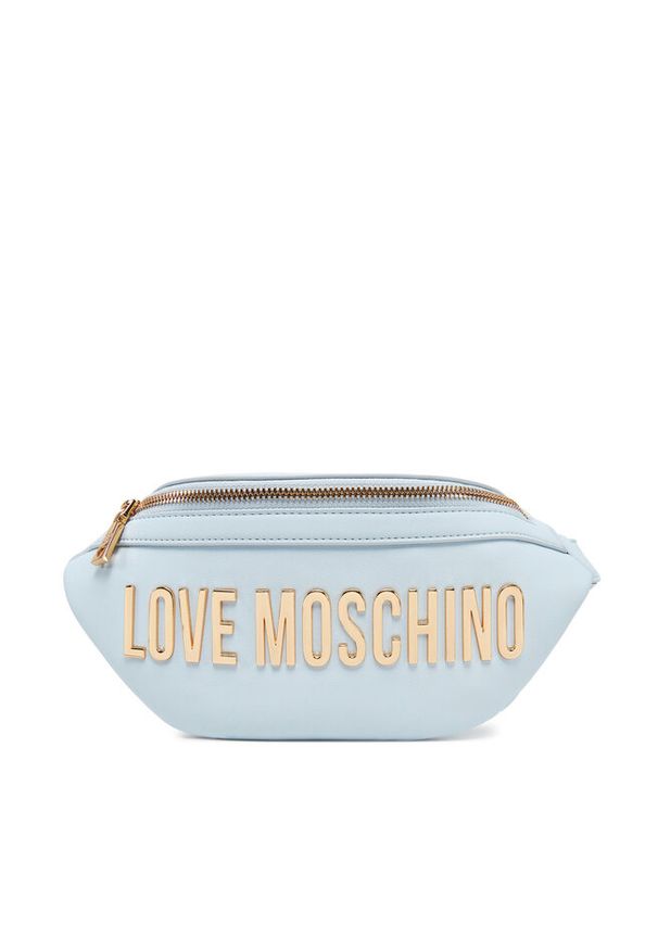 Love Moschino - Saszetka nerka LOVE MOSCHINO. Kolor: niebieski