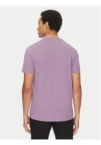 BOSS T-Shirt 50506373 Fioletowy Regular Fit. Kolor: fioletowy. Materiał: bawełna #4