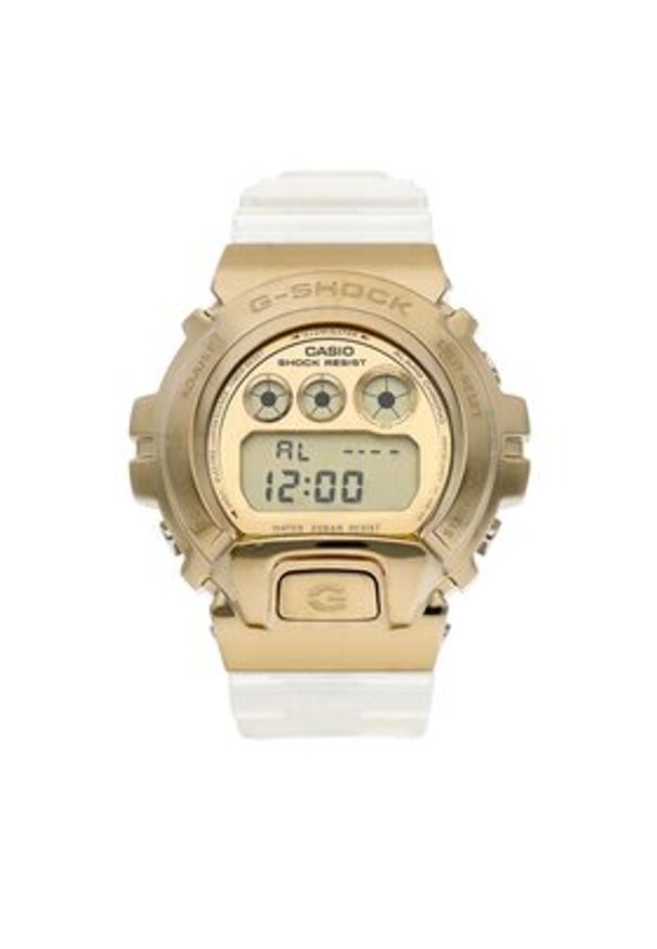 G-Shock Zegarek GM-6900SG-9ER Złoty. Kolor: złoty. Materiał: syntetyk