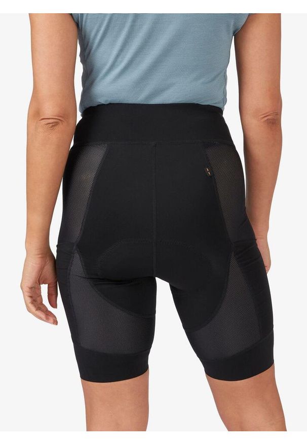 Spodenki rowerowe damskie Rab Cinder Liner Shorts. Kolor: czarny