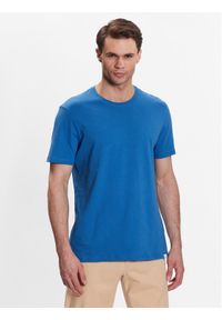 United Colors of Benetton - United Colors Of Benetton T-Shirt 3U53J1F15 Niebieski Regular Fit. Kolor: niebieski. Materiał: bawełna