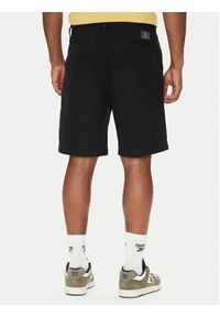 DC Shoes Szorty materiałowe Worker Relaxed ADYWS03087 Czarny Regular Fit. Kolor: czarny. Materiał: bawełna #3