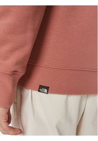 The North Face Bluza Drew Peak Pull NF0A55EC Różowy Regular Fit. Kolor: różowy. Materiał: bawełna #4