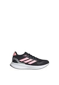 Adidas - Buty Runfalcon 5 Kids. Kolor: czarny, szary, różowy, wielokolorowy. Materiał: materiał. Sport: bieganie