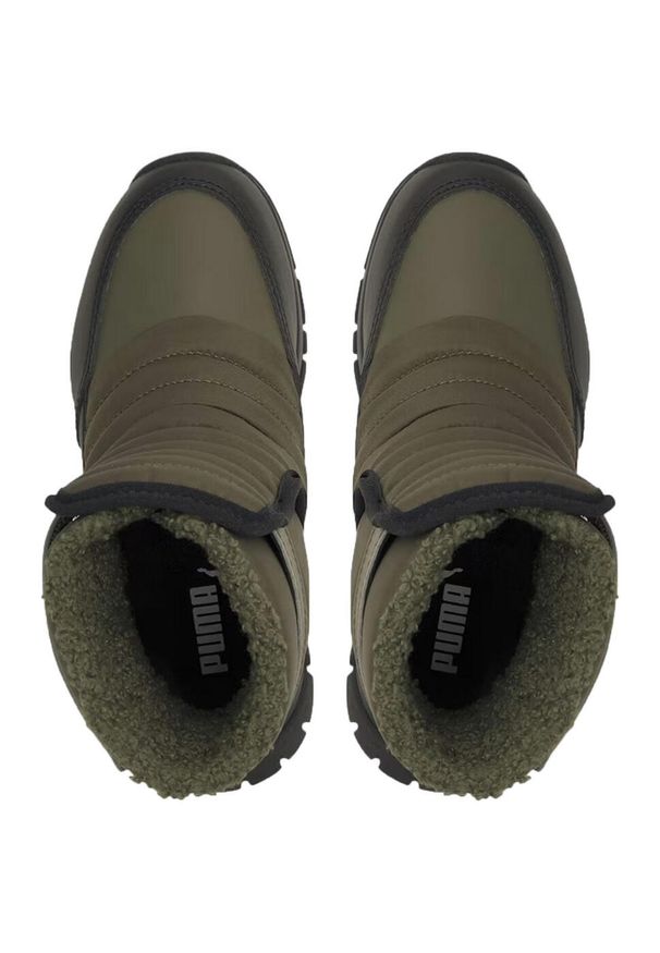 Buty dla dzieci Puma Nieve WTR AC PS. Kolor: zielony. Sport: turystyka piesza