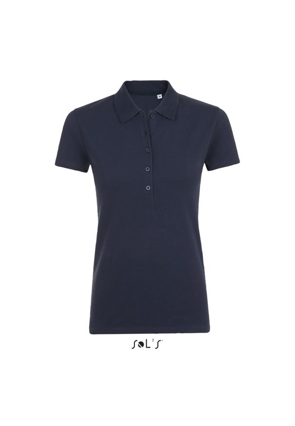 SOL'S - Damska koszulka polo Sol's Phoenix. Typ kołnierza: polo. Kolor: niebieski