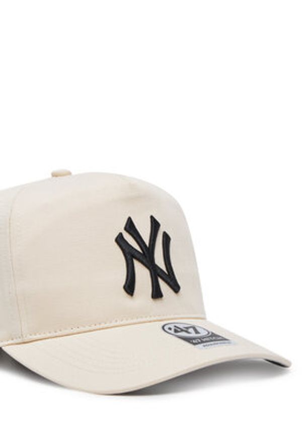 47 Brand Czapka z daszkiem MLB New York Yankees '47 HITCH B-FHTCH17GWP Beżowy. Kolor: beżowy. Materiał: materiał, bawełna