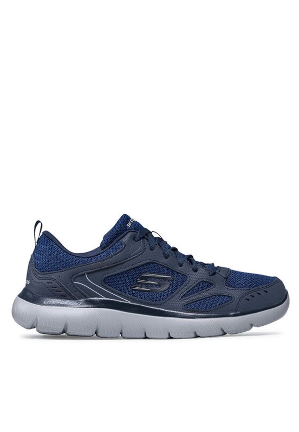 skechers - Skechers Sneakersy South Rim 52812/NVY Granatowy. Kolor: niebieski. Materiał: materiał