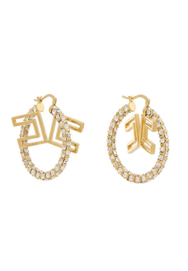 Elisabetta Franchi Kolczyki OR-50B-62E2-V330 Złoty. Materiał: metalowe. Kolor: złoty