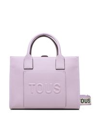 Tous - TOUS Torebka 2001793029 Fioletowy. Kolor: fioletowy. Materiał: skórzane #1