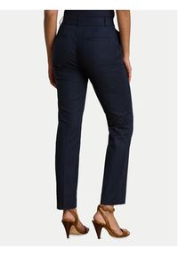 Lauren Ralph Lauren - LAUREN RALPH LAUREN Spodnie materiałowe 200P14610004 Granatowy Slim Fit. Kolor: niebieski. Materiał: bawełna #4