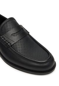Hugo - HUGO Mokasyny Varian 50548646 Czarny. Kolor: czarny. Materiał: skóra #5