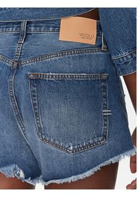 ViCOLO Szorty jeansowe DD5215 Granatowy Regular Fit. Kolor: niebieski. Materiał: bawełna #4
