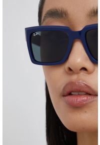 Ray-Ban Okulary przeciwsłoneczne 0RB2191. Kształt: prostokątne. Kolor: niebieski #3
