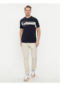 Napapijri T-Shirt S-Manta NP0A4HQH Granatowy Regular Fit. Kolor: niebieski. Materiał: bawełna #4