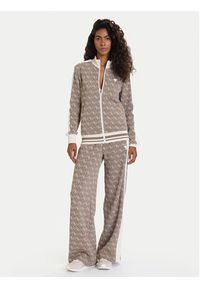 Guess Bluza V5BQ16 K1990 Brązowy Regular Fit. Kolor: brązowy. Materiał: syntetyk #5