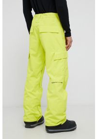 DC - Dc Spodnie snowboardowe męskie. Kolor: żółty. Materiał: materiał. Wzór: gładki. Sport: snowboard #2