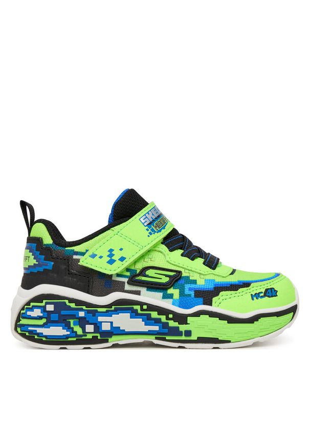 skechers - Sneakersy Skechers. Kolor: zielony