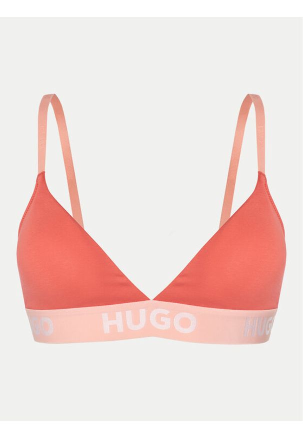 Hugo - HUGO Biustonosz braletka 50525383 Czerwony. Kolor: czerwony. Materiał: bawełna