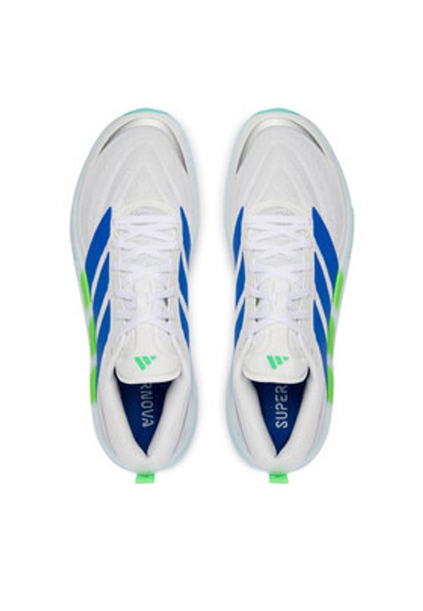Adidas - adidas Buty do biegania Supernova Glide M KJ8758 Biały. Kolor: biały. Materiał: materiał