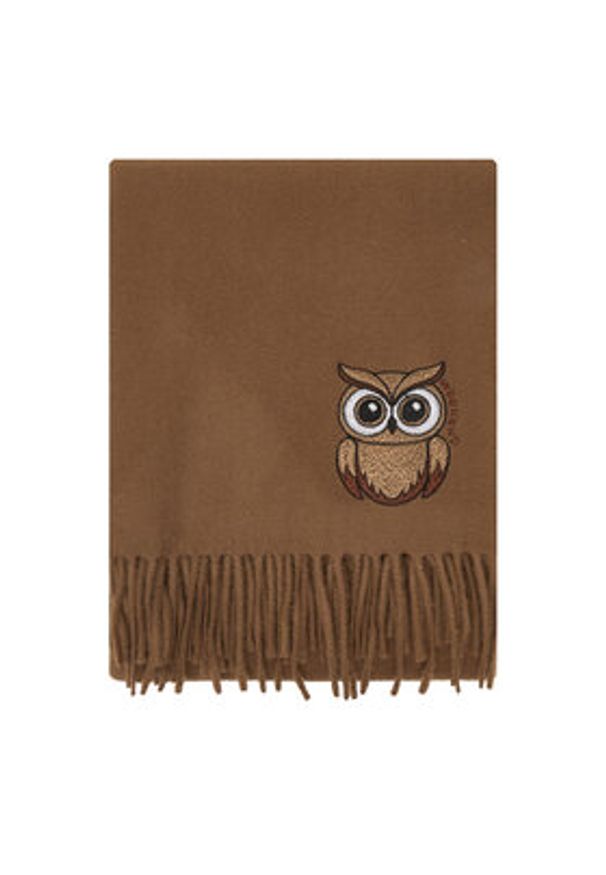 Weekend Max Mara Szalik Fascia 2615541034 Beżowy. Kolor: beżowy. Materiał: wełna