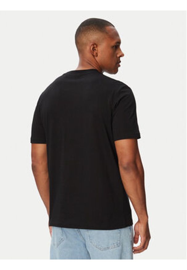 Hugo - HUGO T-Shirt Nerberri 50572760 Czarny Regular Fit. Kolor: czarny. Materiał: bawełna