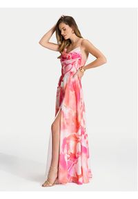Swing Sukienka wieczorowa 5AI18600 Różowy Regular Fit. Kolor: różowy. Materiał: syntetyk. Styl: wizytowy #2