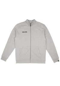 SPALDING - Bluza pełny zamek błyskawiczny Spalding Flow. Kolor: szary. Sport: koszykówka #1