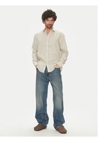 Liu Jo Koszula QA5097 T4359 44500 Beżowy Regular Fit. Kolor: beżowy. Materiał: len #5