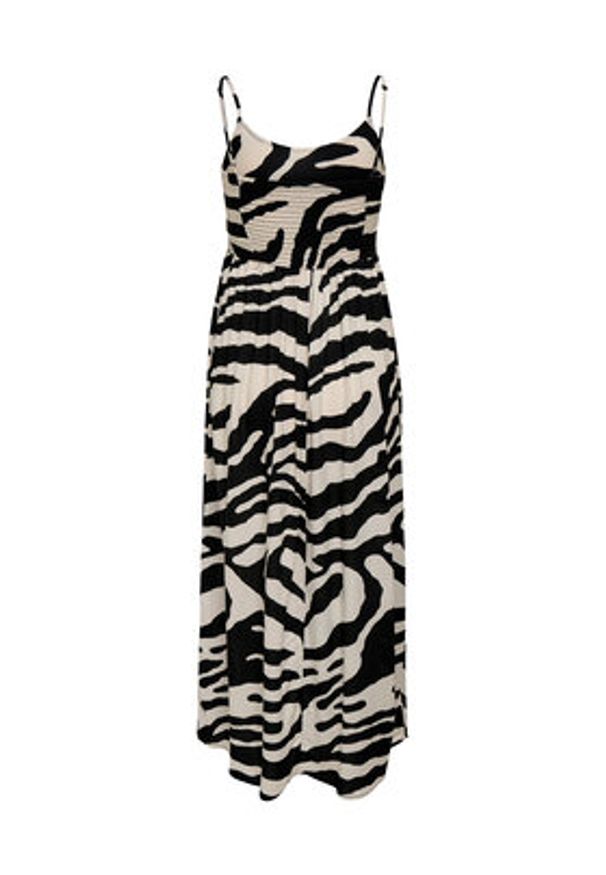 only - ONLY Sukienka letnia Nova 15347730 Czarny Regular Fit. Kolor: czarny. Materiał: wiskoza. Sezon: lato