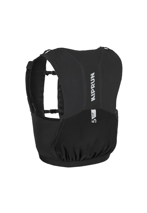 KIPRUN - Kamizelka do biegania w terenie unisex Kiprun 900 Race 5 l na softflaski. Kolor: szary. Materiał: tkanina, elastan, poliamid, materiał, poliester. Sport: bieganie