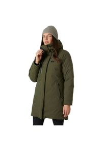 Kurtka uniwersalna damska Helly Hansen Adore Tech. Typ kołnierza: kaptur. Kolor: zielony. Długość: długie