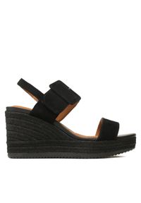 Geox Espadryle D Ponza B D35GVB 00021 C9999 Czarny. Kolor: czarny. Materiał: skóra, zamsz #1