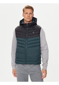 Jack & Jones - Jack&Jones Kamizelka Sprint 12258452 Zielony Regular Fit. Kolor: zielony. Materiał: syntetyk