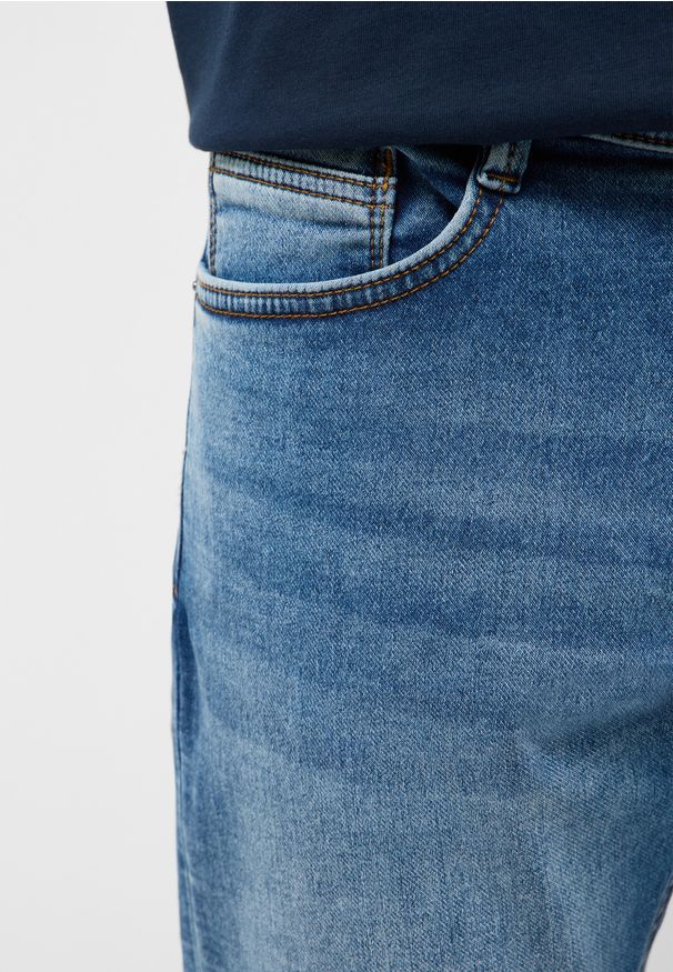 Męskie Spodnie jeansowe Mustang Style Oregon Slim K Denim Blue 1017431 5000 582