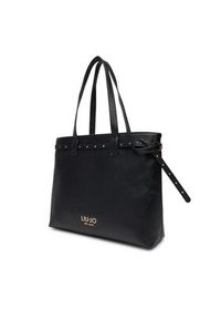 Liu Jo Torebka Ecs M Tote AF5135 E0058 Czarny. Kolor: czarny. Materiał: skórzane
