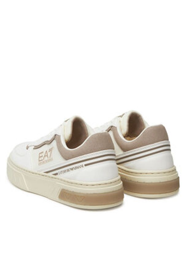 EA7 Emporio Armani Sneakersy X8X173 XK374 U465 Biały. Kolor: biały. Materiał: skóra