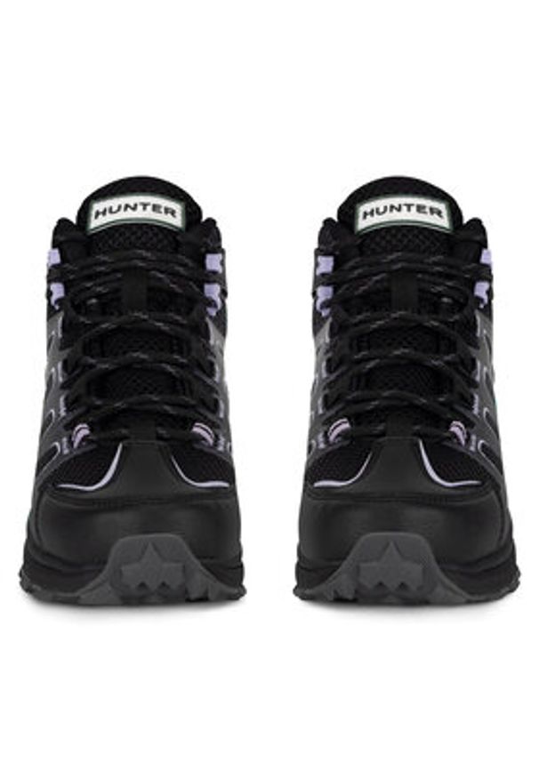 Hunter Trekkingi Peak Revive RT MidWP Czarny. Kolor: czarny. Materiał: materiał