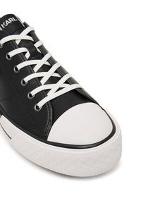 Karl Lagerfeld - KARL LAGERFELD Trampki Kampus Max III KL50470N Czarny. Kolor: czarny. Materiał: skóra #3