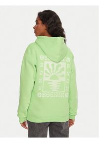 Roxy Bluza Surf Stoked ERJFT05021 Zielony Regular Fit. Kolor: zielony. Materiał: bawełna