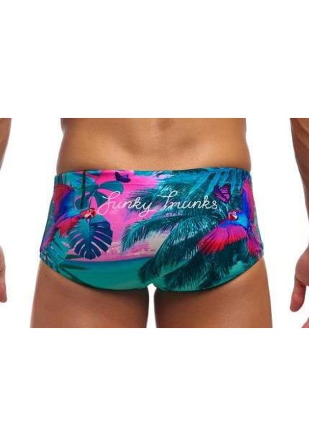FUNKY TRUNKS - Trunki męskie Funky Trunks The Beach - sidewinder. Kolor: wielokolorowy