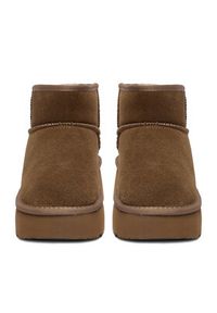 Badura Śniegowce EO-ANIKA-TS6302-01 Brązowy. Kolor: brązowy. Materiał: zamsz, skóra