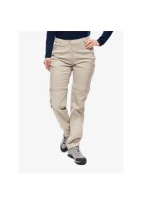 CRAGHOPPERS - Spodnie turystyczne damskie Craghoppers NosiLife Pro Convertible Trouser III. Kolor: beżowy