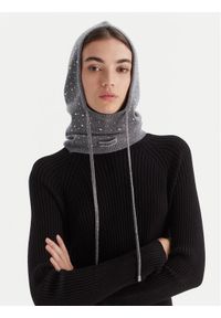 Pinko - PINKO Balaklawa 106005 A2YY I12 Szary. Kolor: szary. Materiał: wełna #1