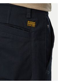 G-Star RAW - G-Star Raw Szorty materiałowe Bronson 3.0 D26337-5126 Granatowy Regular Fit. Kolor: niebieski. Materiał: bawełna #4
