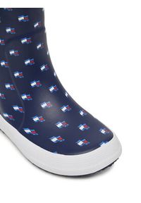 TOMMY HILFIGER - Tommy Hilfiger Kalosze Rain Boot T3XC-33922-1846 S Granatowy. Kolor: niebieski. Materiał: syntetyk #5