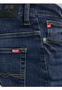 Big-Star - Jeansy męskie dopasowane granatowe Ronan 632. Kolor: niebieski. Styl: sportowy, klasyczny, elegancki #3