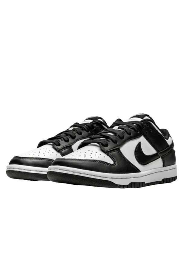 Buty do chodzenia dla dorosłych Nike Dunk Low White Black (Panda). Kolor: czarny, biały, wielokolorowy. Materiał: skóra. Sport: turystyka piesza